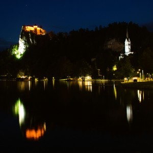 Bled (Slovenia) by night